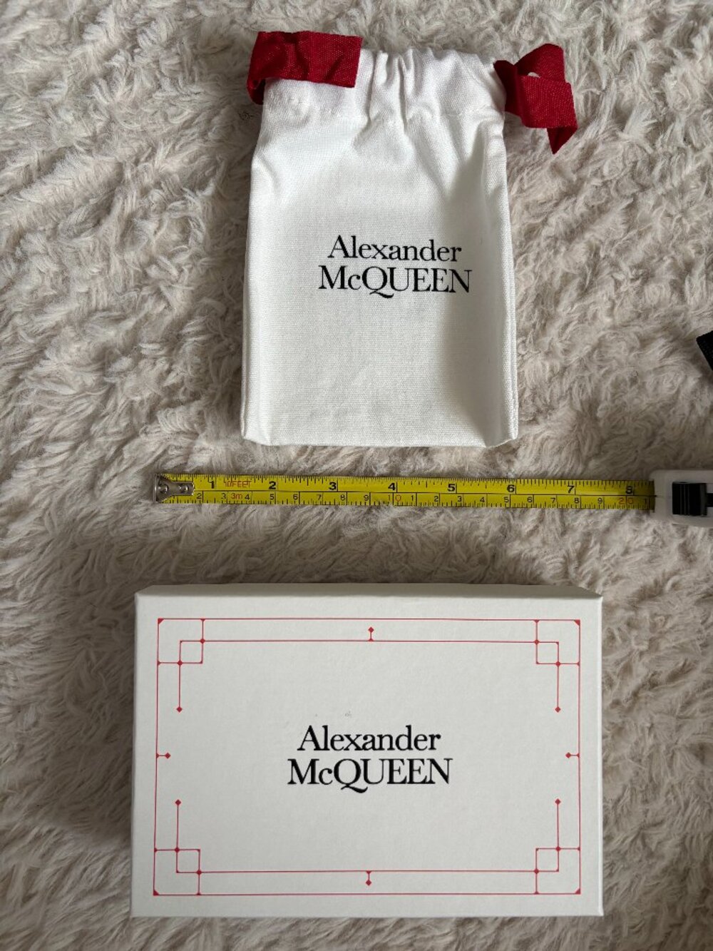 Alexander McQueen Gift Box and Dustbag